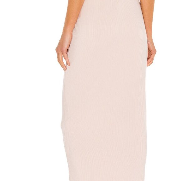 AFRM TORINO TUBE SKIRT IN CREAM TAN, NWOT. PERFECT WARDROPE STAPLE! - Picture 2 of 12